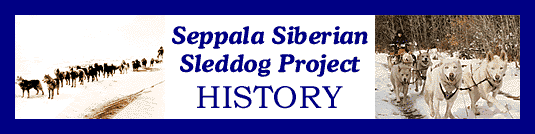 The Seppala Siberian Sleddog Project had its origins in the Seppala Siberian Husky breeding of Harry Wheeler, William L. Shearer, and J. D. McFaul as well as the Markovo Kennels rescue effort mounted by J. Jeffrey Bragg and Betsy Bush in the 1970s; as a result the Leonhard Seppala sled dog became an evolving breed in Canada's Yukon Territory in 1997.